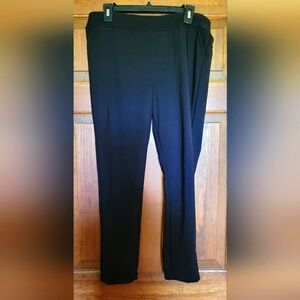 Sho Sho Black Stretchy Causal Pant 2X